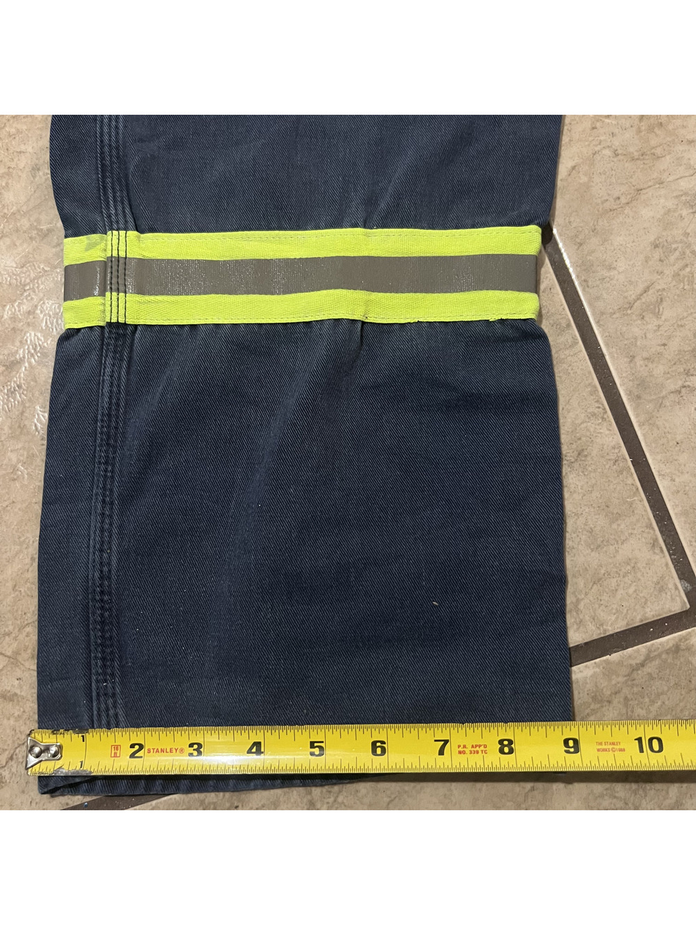 Carhartt FR Flame Resistant HiVis Reflective Workwear Navy Pants 63685-20 36x32 - Picture 7 of 7